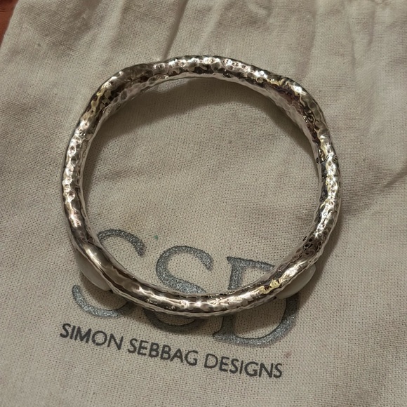 Simon Sebbag Silver Bracelet with MOP - Picture 4 of 8